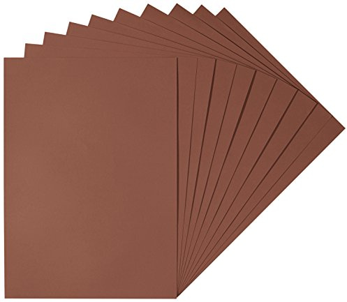 Herlitz 227108 Ritkort 50 x 70 cm, vit (paket med 10) brun