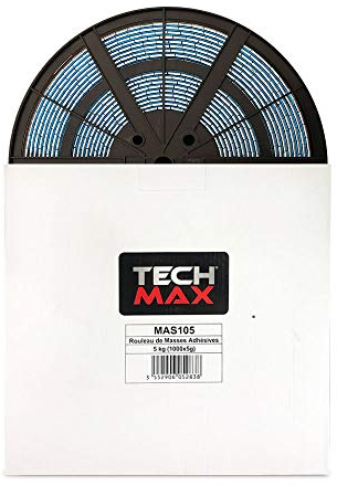 MaxTech Rouleau de 1000 Masses adhésives Jantes 5g Tech Max