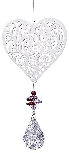 YFCTLM Cazador de Sol Ventana de Cristal de 38 mm de Cristal Colgando SunCatcher Rainbow Maker Collection Ornament decoración Colgante para la Boda en casa