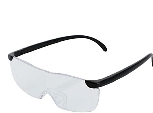 TOSSPER 160% De Lupa De Lupa Unisex Magnificación De Gafas Lupa Lupa Lupa para Ancianos