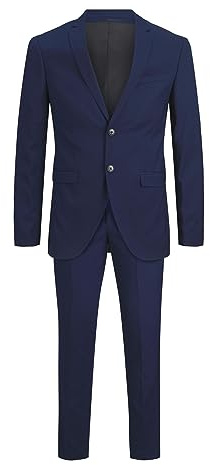 Jack & Jones Jprfranco Suit Ps Traje, Hombre, Medieval Blue, 62 Grande