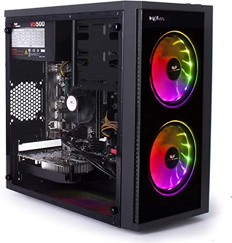 Veno Scorp Gaming PC Desktop Computer: i7-3770 3.90Ghz - 16GB RAM - GT 1030 2GB - 256GB SSD - 1TB HDD - 500W 80+ PSU - Nova ARGB CASE - WIFI - Windows 11
