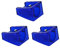 KUM AZ3036426-B - Spitzer für dicke Stifte, Big R16, 3 Stück, blau, bis Ø 16 mm