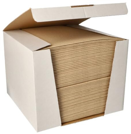 PAPSTAR 100 Servietten ROYAL Collection 1/4-Falz 40 cm x 40 cm sand (88558, 100 Stück)