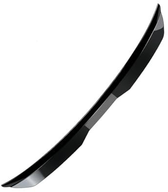 NSIBAN Auto Heckspoiler für Opel Adam 2012 2013 2014 2015 2016 2017 2018 2019, Autoteile Sport-Performance Tail Spoiler Auto Modifikationsteile,Black