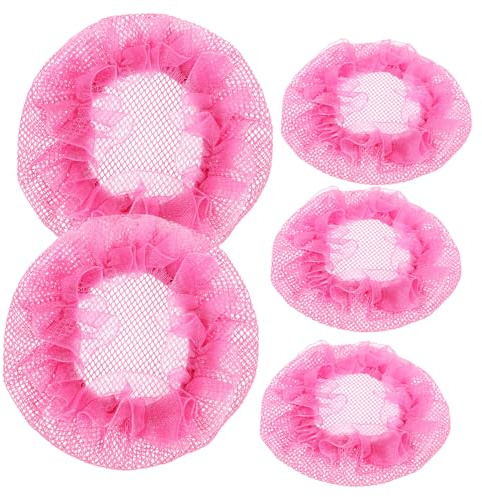 Healeved 5pièces Filet pour Cheveux Invisible Spirale Ornements Capillaires Accessoire pour Chignon et Coiffure Réutilisable pour Femmes et Filles