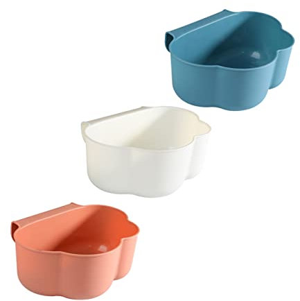 IMIKEYA Mülleimer Zum Aufhängen Für Die Wandmontage in Der Küche Stilvoll Funktional Robustes Material 3-teiliges Set