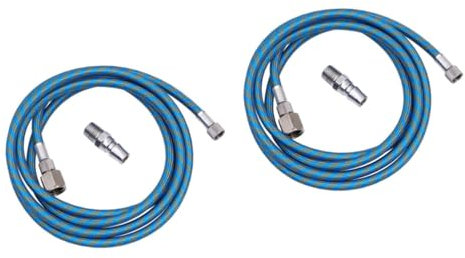 HOMSFOU 2pcs Airbrush Pen Connection Kit Braided Airbrush Air Hose for Spray Pen and Air Pump