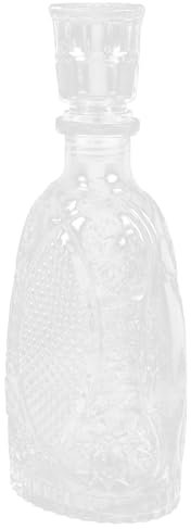 Alipis Carafe Verre pour Whisky Vin Bouteille Décorative sans Bavures Facile à Nettoyer pour Intérieur