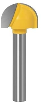 6 Mm Schaft Rundkopf-Holzfräser Hohlkehlfräser Radius-Nutfräser Vollhartmetall-Fräser CNC-Werkzeuge 3,175 Mm 25 Mm(6x25mm)