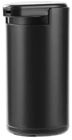 Pompa a Pressione Portatile, flaconi Ricaricabili, Dispenser di Sapone Vuoto, flacone disinfettante per Le Mani da 300 ml (Nero, 2 Pezzi)