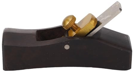 Mini utensile manuale per pialla per legno, pialla rifilatura portatile con taglierina in acciaio ad alta velocità, design compatto per la realizzazione di progetti in legno.