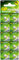 Lot de 10 piles bouton alcalines 192 Lot de 10 piles de type C)