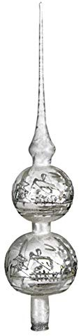 Christbaumspitze Winterzauber von Jingle Bells Lauscha