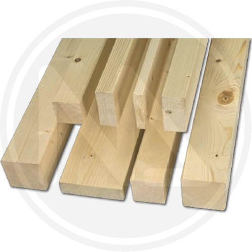 Listello asta in legno di abete H2mt varie dimensioni fai da te bricolage (20x20x2000 mm) cf. 10 pz.