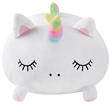 I-TOTAL® - Cojín Decorativo simpático para Cama/sofá Suave (Unicorn)