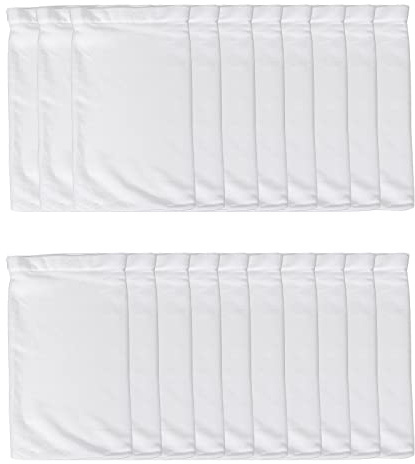 WANGCL 20 Packs of Pool Skimmer Socks Reusable Effective Pool Filter Basket Socks to Save Pumps Filters Baskets and Skimmers Saver to Protect Your Pool