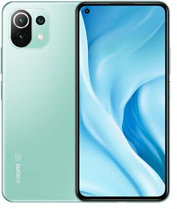 Xiaomi Mi 11 Lite 5G - Smartphone 128GB, 8GB RAM, Dual Sim, Vert Mint Green (Reconditionné)