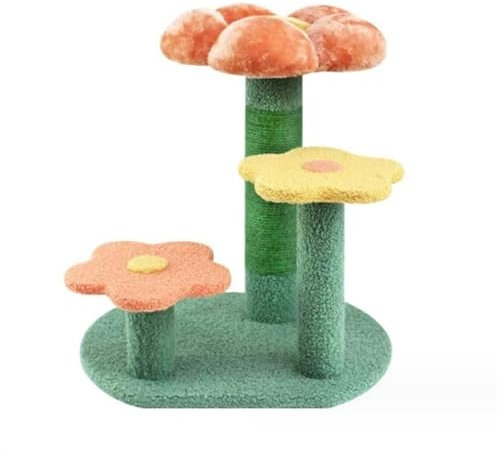 Arbol para Gatos Arbol Rascador para Gatos Marco De Escalada Para Gatos, Árbol Para Gatos, Rascador Para Gatos, Torre Para Gatos, Plataforma Para Saltar Flores Arbol Gato Árbol para Gatos Torre para G