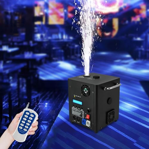 KiwiHood 700W Nebelmaschine Portable Stage Equipment Special Effect Machine, DMX/Fernbedienung/Display, für Indoor Outdoor Hochzeit, Halloween, Party und Bühneneffekt mit Fernbedienung