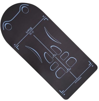 Tappetino Per Allenamenti - Tappetino Yoga Leggero Antiscivolo 140 Cm X 50 Cm | Ammortizzatore Per Ruota Addominale Spessa, Cuscinetti Per Ginocchia Da 8 Mm, Tap