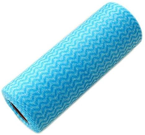 minkissy 50pcs Water Absorption Cleaning Cloths Dish Towels Non-woven Kitchen Wipes Dishwashing Cloths Colors Family Commercial Use