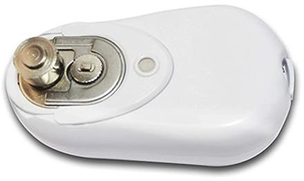Cabilock abrelatas eléctrico sacacorchos eléctrico Artilugio estaño tapas Frío abridores automático mezclador cerveza abrelatas automatico abridor táctil abrelatas de tacto suave rojo