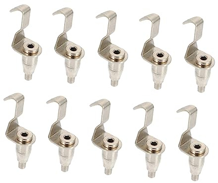 LIFKOME Ganchos De Alambre Para Colgar Cuadros Cable Metálico, 10 Piezas, Colgador Resistente Para Hogar y Galería, Uso Decorativo y Exposición Prolongada