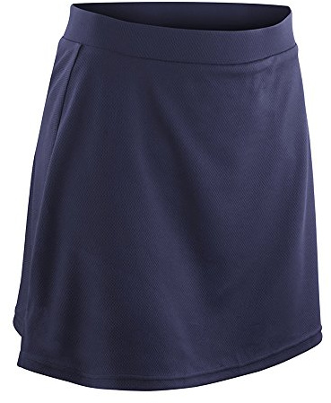 Spiro Kid's Reflective Print Logo Skort - Navy, Small