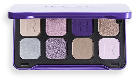 Revolution Beauty London, Forever Flawless Dynamic, Eyeshadow Palette, Mesmerized, 8 Shades, 8g