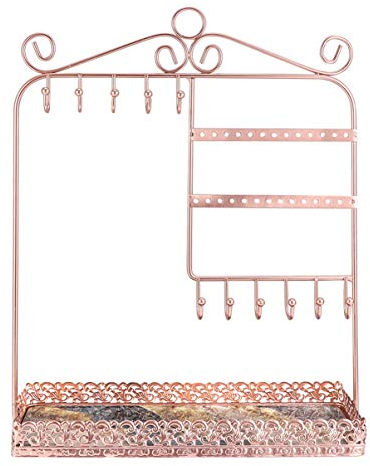 1stk Schmuckhalter Schmuckständer Schmuck-organizer-turm Tischständer Für Ohrringe Ringhalter Halskette Halter Für Ringketten Halskettenhalter Schmuck Baum Veranstalter Handtuch