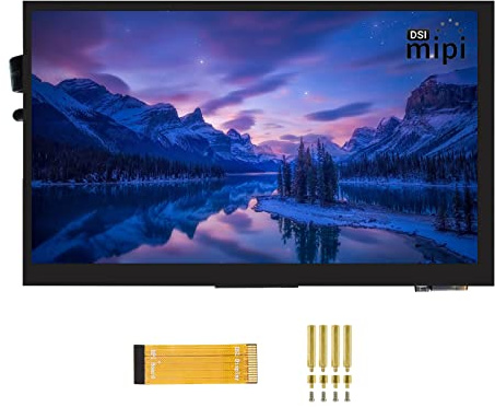 Waveshare 5 Zoll Touchscreen Display für Raspberry Pi DSI LCD Bildschirm 800×480 Monitor für Raspberry Pi 4B 3B+ 3A+ 3B 2B B+ A + CM3/3+ Kompatibel mit Raspbian Ubuntu Kali WIN10 IoT RetroPie