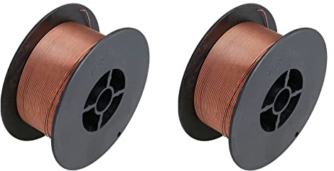 0,6 mm mild stål mig svetsare svetstråd spole gas argon CO2 1,0 kg rulle 2-pack
