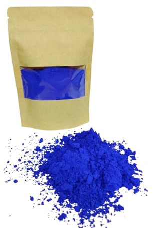 Authentic Moroccan Nila Indigo Powder Premium Natural Dye for Textiles and Hair (Blue Indigo, 60g)