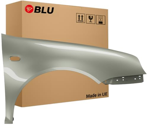 BLU Kotflügel Passend für Volkswagen Golf IV 4 LB7Z Rechts Silber | 1997-2006 | Vorderseite Vorne | Lackiert | Einbaufertig