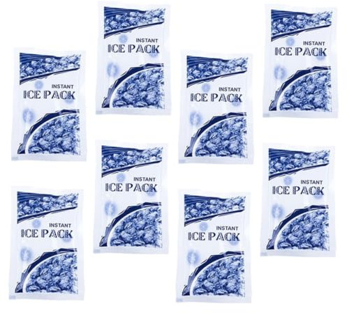 GALPADA 8stücke Eisbeutel Einweg-kühlbeutel Kühlbeutel Für Kühlpacks Und Kühlpacks Schnelle Kühlung Für Blutergüsse Verbrennungen Und Schwellungen