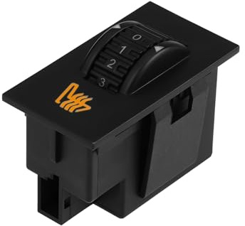 EMSea Interruttore Riscaldamento Sedili A 3 Stadi 96653109ZD EWS-PE-050 Compatibile Con Peugeot 308 1 508 SW 407 3008 2 SUV 207