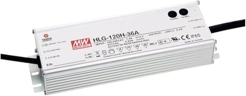 LED Fuente de alimentación 120W 12V 10A ; MeanWell HLG-120H-12A