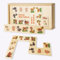 Dida - Das Domino Tiere auf dem Bauernhof Ist EIN Kinderspiel Für Kleinkinder, Aber Auch EIN Gesellschaftsspiel Für Die Ganze Familie. Das Holzdomino Ist Auch Ideal Für Den Kindergarten