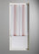 HomeMaison 09557-2-AL Vetro, Motivo a Righe, in stamigna e Poliestere, Multicolore, 60 x 1 cm