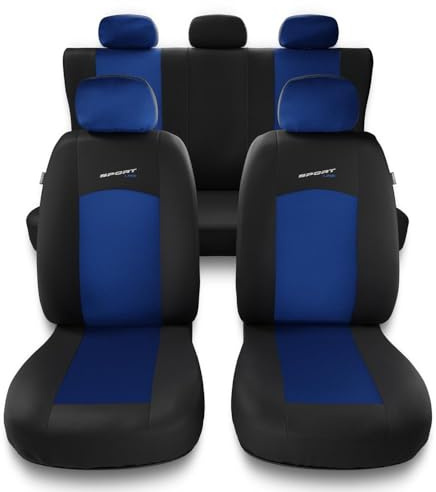 Mossa Sitzbezüge passend für Ford Fiesta IV V VI VII VIII (1995-2023) S-BL | Hatchback, Van