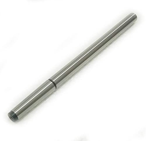 PRAZTECH® Precision Morse Taper 2 tornos de alineación de barra de mandril de 283 mm de largo | vástago MT2 | extremo roscado M10 | Alineación del contrapunto