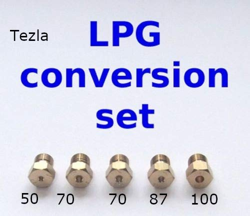 5 Burner Gas Hob LPG Conversion Kit Jets Nozzles Propane Injectors M6