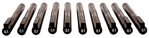 Zebra Zensations Fineliner, Schwarz, für technische Zeichnungen, 10 Stück, 0,1 mm