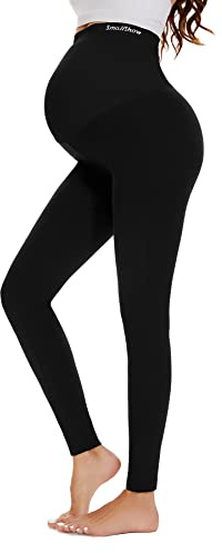 Smallshow Legging Grossesse et Maternité Black L