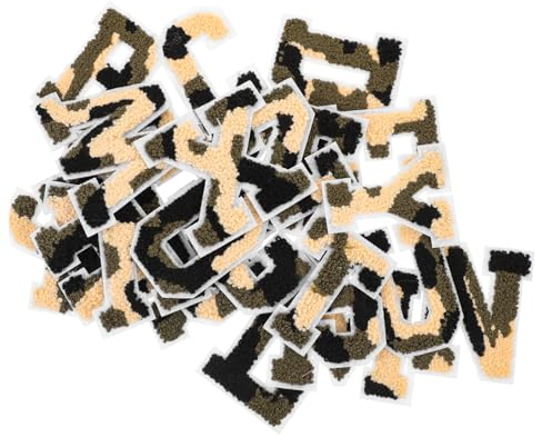 ULDIGI 26stücke Teiliges Bügelfähige Buchstaben-patches Für Kleidung Taschen Und Accessoires Bunte Gestickte Applikationen Für Individuelles Design Und Kreative -projekte