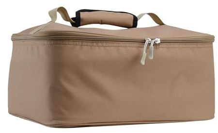 Sionhiuo Bolsa portátil para estufa de camping, bolsa de almacenamiento para hornillo de camping, bolsa de almacenamiento portátil para quemadores, organizador de tela Oxford para hornillos de