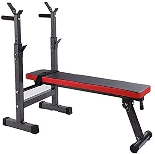 Verstellbare Hantelbank Kurzhantel Flacher Hocker Sit Up Bank Home Langhantel Bett Fitnessgeräte Gewichtheben Bett Multifunktional Faltbar Umweltfreundlich