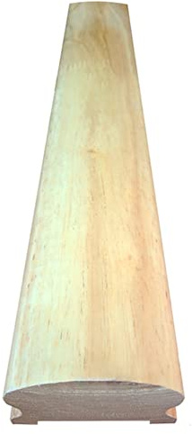 Barandillas de escalera de madera maciza de álamo - 95 cm, antideslizantes, for interiores y exteriores, for terrazas y escaleras(Handrails Length 1.2m(3.9ft))