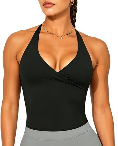 Navneet Playera Sin Mangas Camisetas Deportivas Espalda Descubierta Mujer